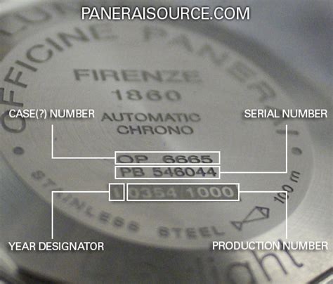 panerai radiomir model numbers|panerai clock reference numbers.